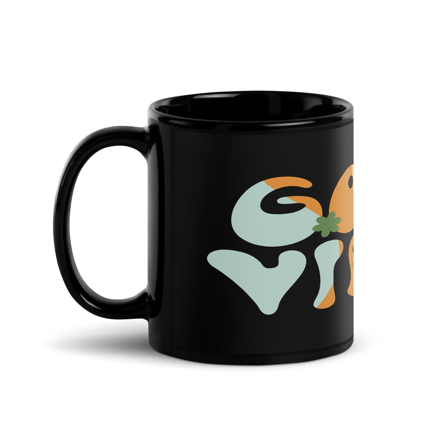 Black Glossy Mug