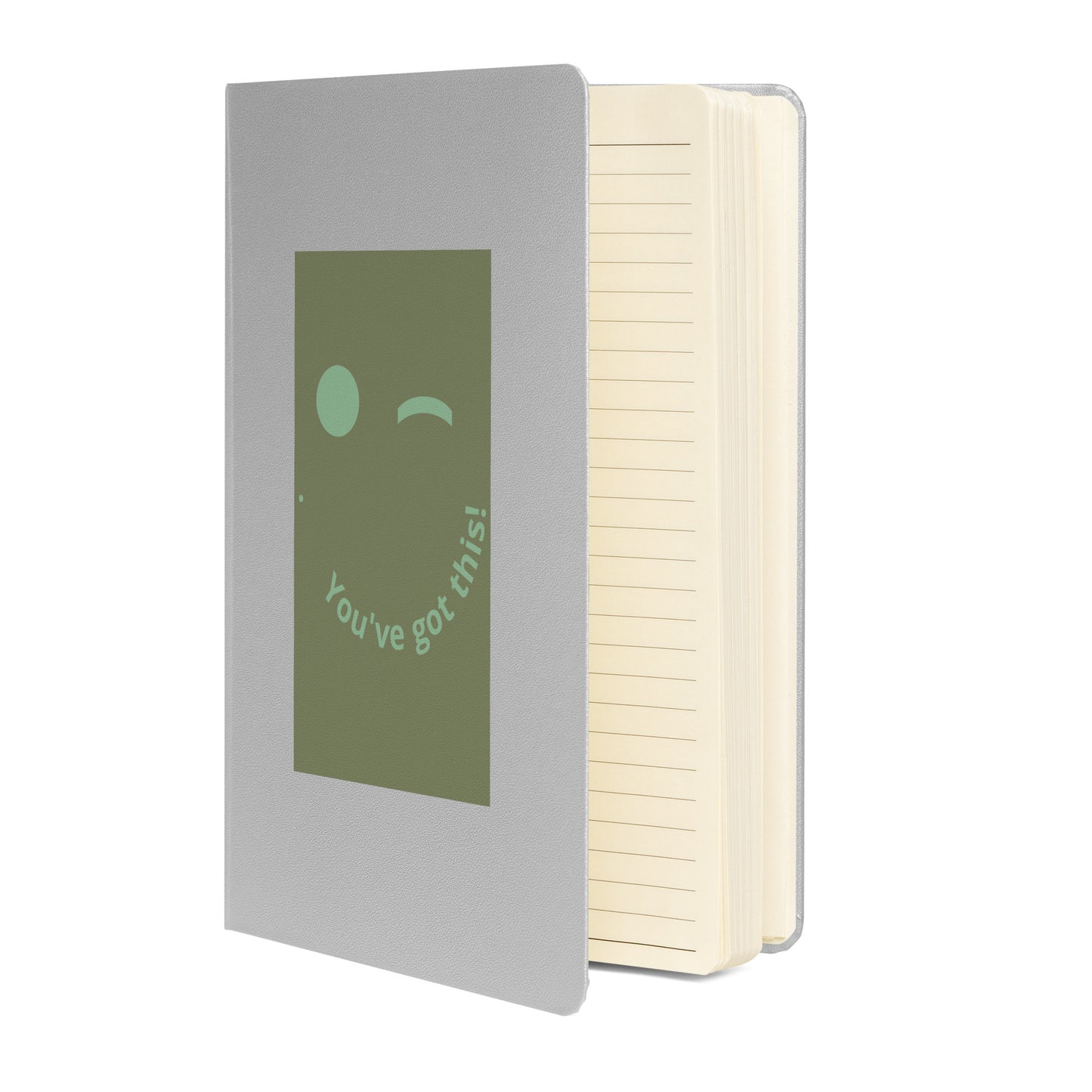 Hardcover bound notebook