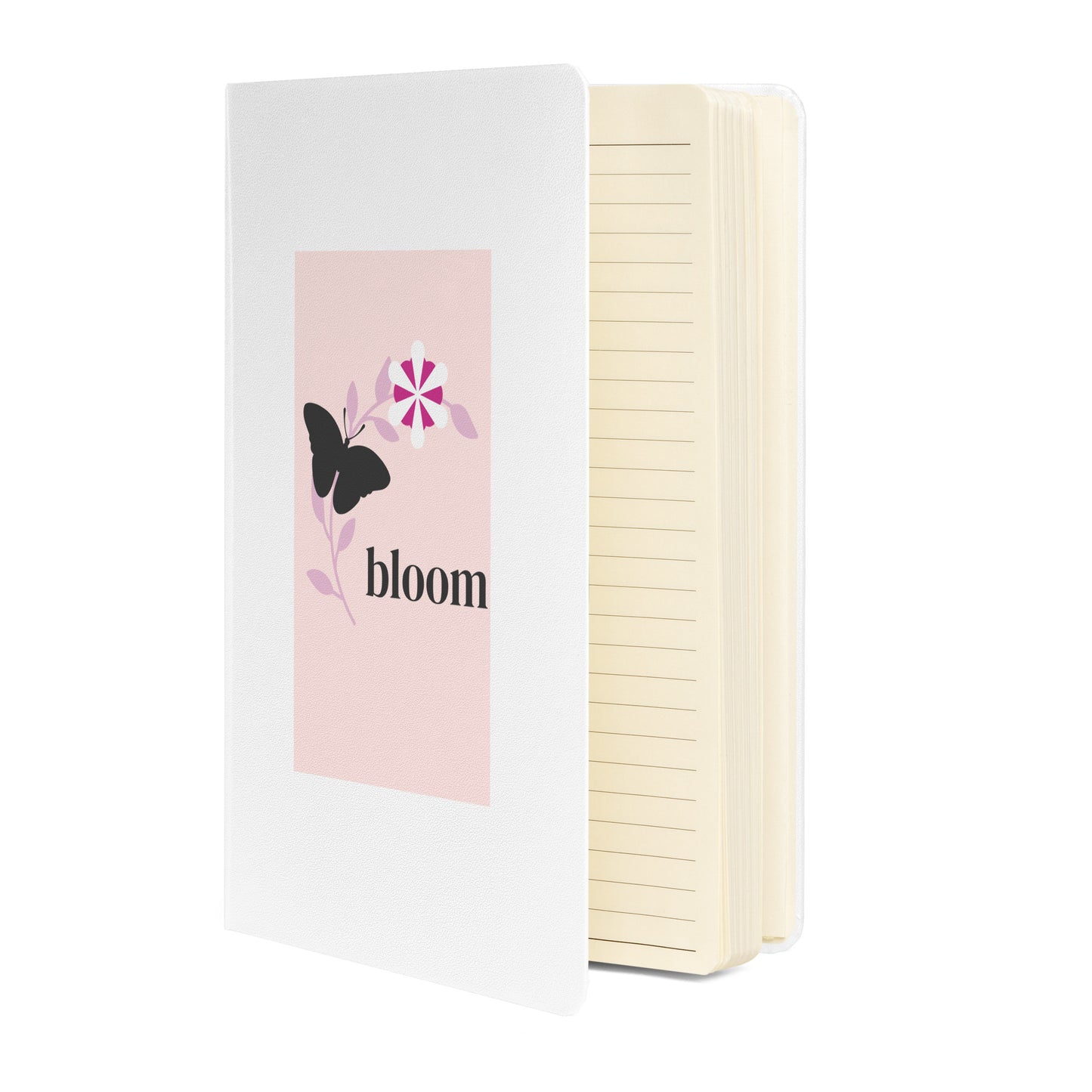 Hardcover bound notebook