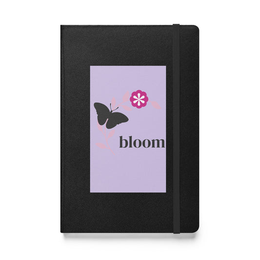 Hardcover bound notebook
