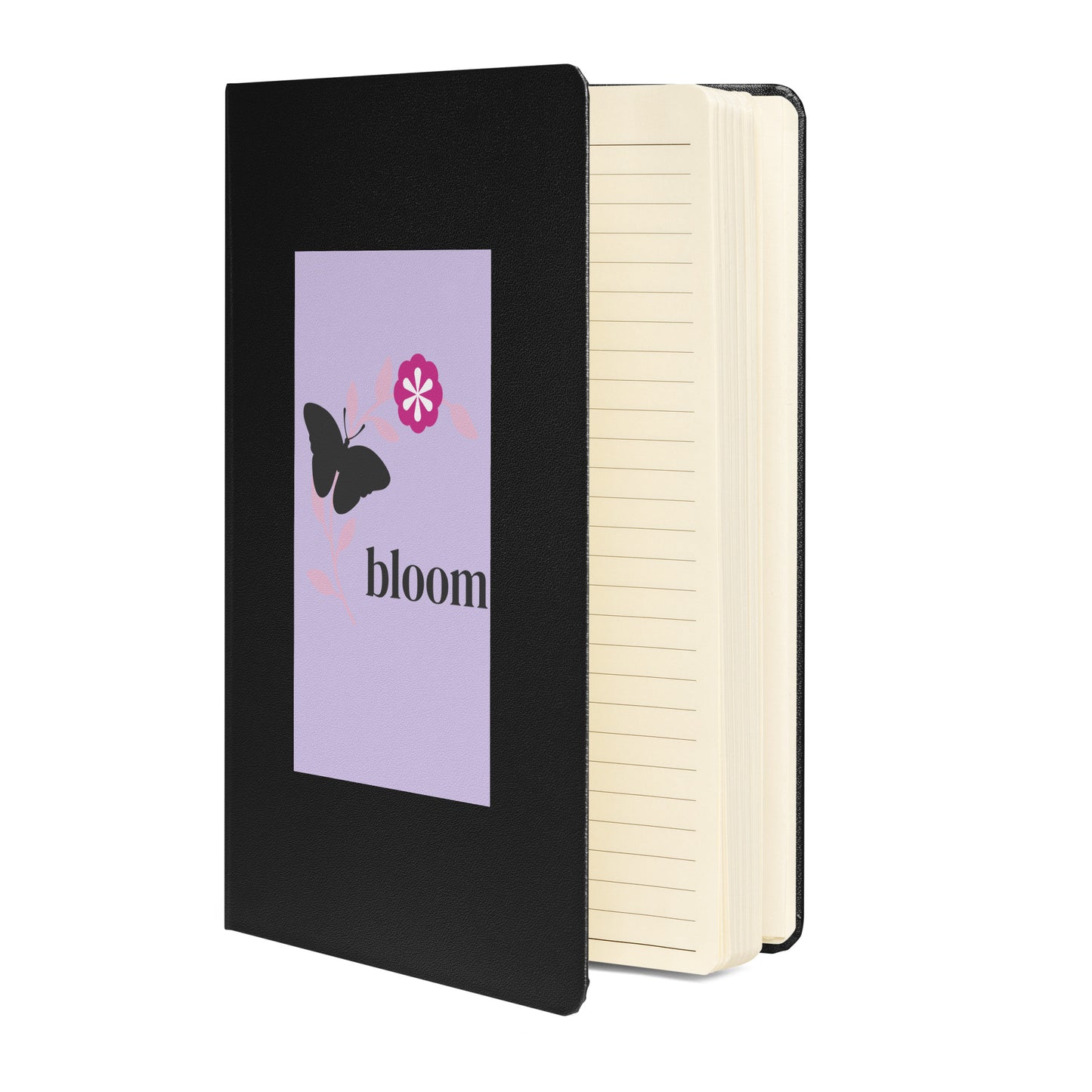 Hardcover bound notebook