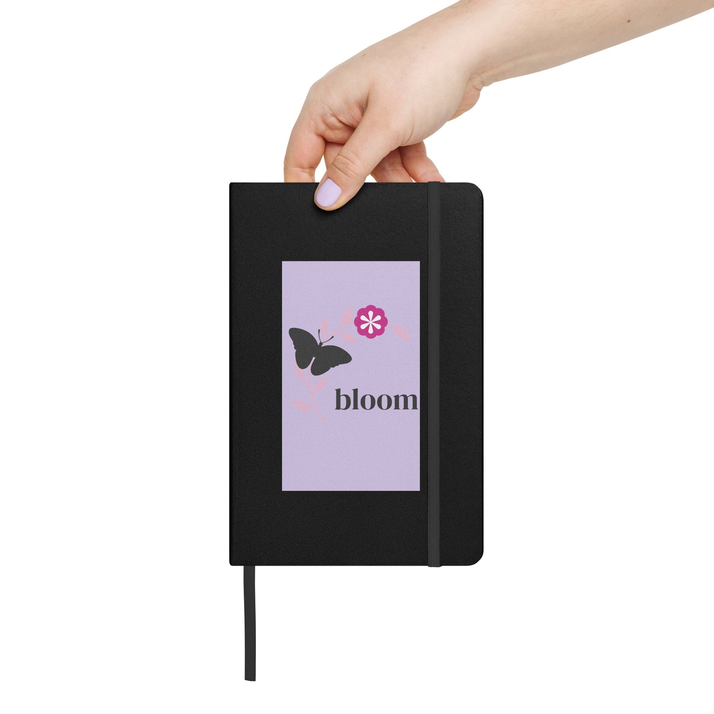 Hardcover bound notebook