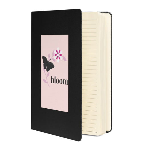 Hardcover bound notebook