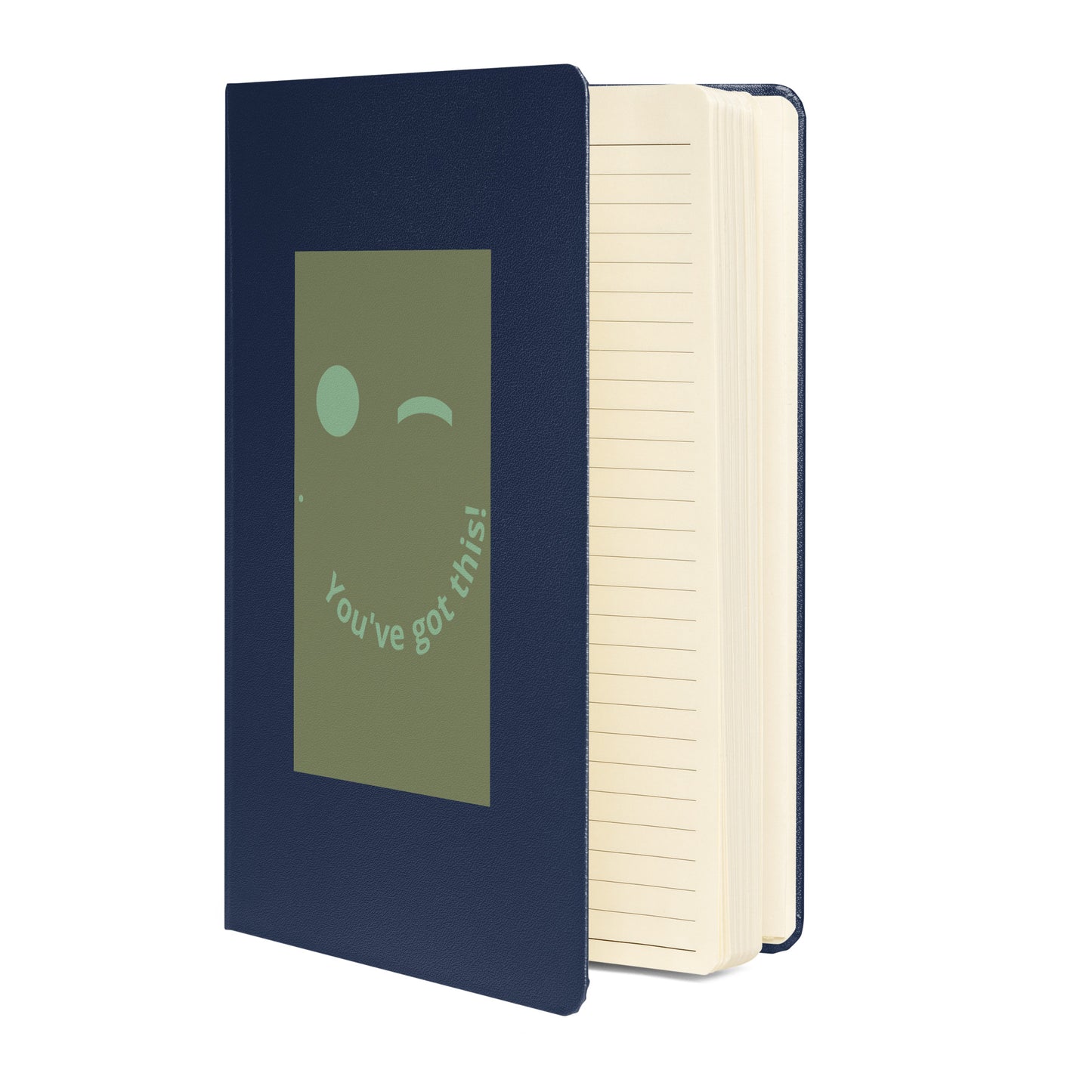 Hardcover bound notebook