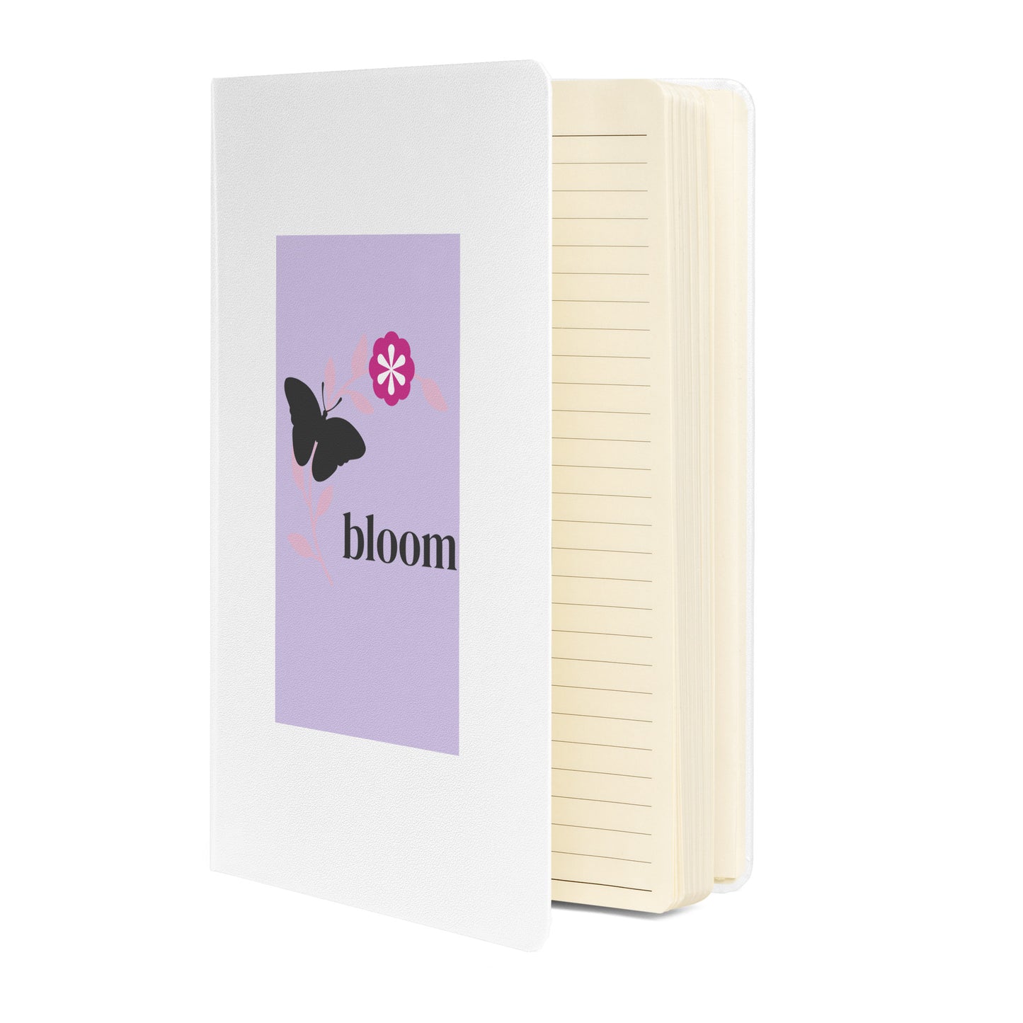 Hardcover bound notebook