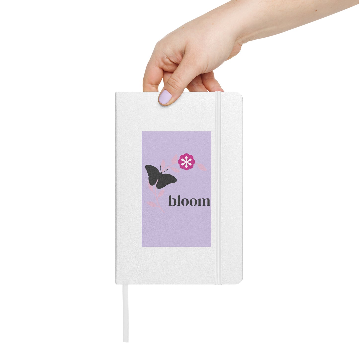 Hardcover bound notebook
